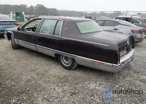 1996 Cadillac Fleetwood Brougham from USA, damaged, VIN 1G6DW52P4TR706382